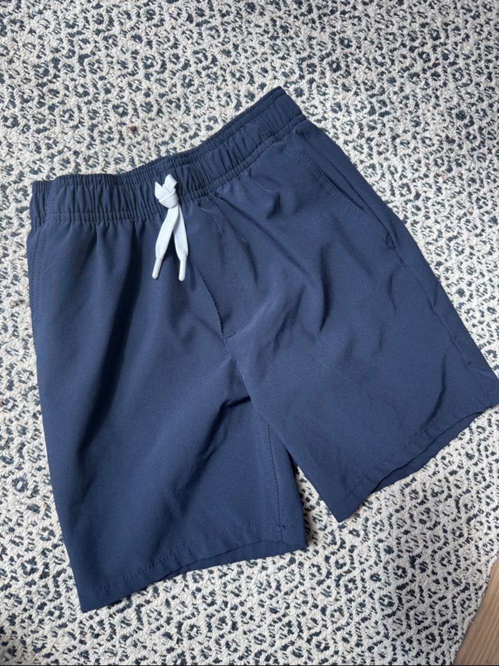 Kids - Nautica - Active Shorts - Navy Drawstring - Pockets - Size 6